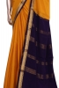 Pure Contrast Mysore Crepe Silk Saree